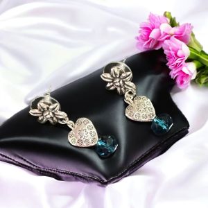 Fashion Earrings , Green