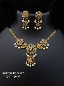 Antique Choker with Earrings