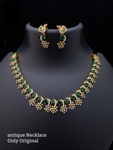 Antique Necklace with Earrings
