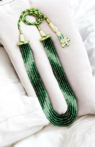 5 layer Agate Double Shade Necklace 