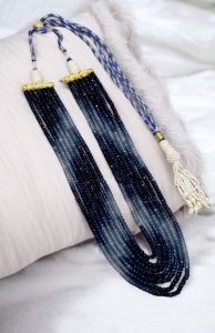 7 layer Agate Double Shade Necklace 