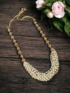 Antique Gold Balls with pearl chains