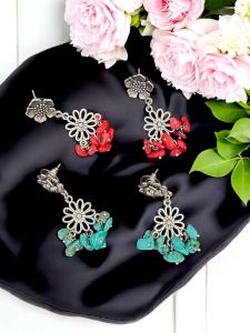 Fashion Chip Earrings ,Pack of 2