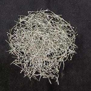 Ball Headpins, Antique Silver,30 x 0.1 mm, Pack Of 50 pair