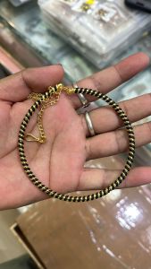 Black and Gold Choker