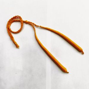 Cotton Cord (Dori),Mustard Yellow ,16" in length (6" on one side) Sold by 1 pc