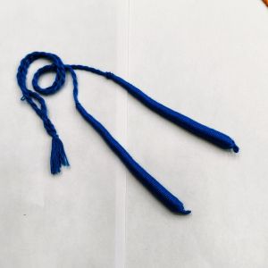 Cotton Cord (Dori),Sky Blue ,16" in length (6" on one side) Sold by 1 pc