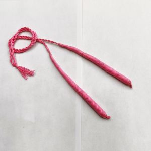 Cotton Cord (Dori),Light Pink ,16" in length (6" on one side) Sold by 1 pc