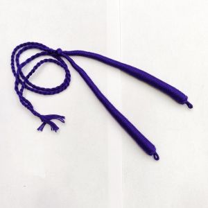 Cotton Cord (Dori), Purple ,16" in length (6" on one side) Sold by 1 pc