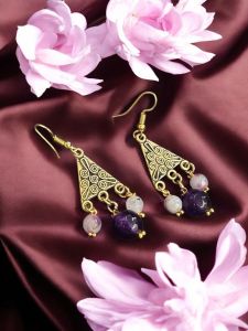 Fashion Earings Gold Finish 