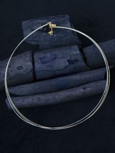 Premium Italian Double Tone (Silver & Gold) Hasli