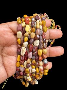 Natural Gemstone Beads, Small Tumbles, 4 to 6mm, Mookite