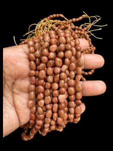 Natural Gemstone Beads, Small Tumbles, 4 to 6mm,  Sandstone     