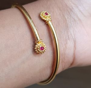 Matt Finish Kada , Flower Adjustable