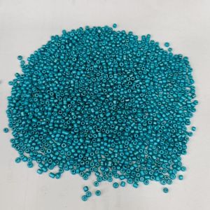 Seed Beads, 11/0, blue, Pack Of 25 Gms