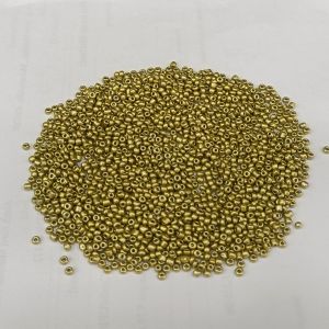 Seed Beads, 11/0, Olive , Pack Of 25 Gms
