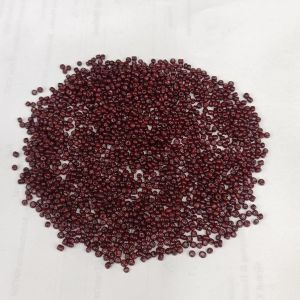 Seed Beads, 11/0, Maroon , Pack Of 25 Gms