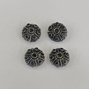 Victorian Connector, black ,Antique silver Finish, 20X 18 ,Sold By 5 PCS