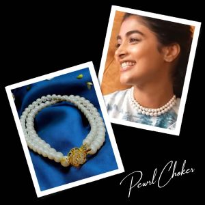 Swarovski Replica White Pearl Chocker 