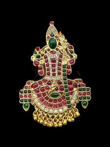 Jadau Pendant, Kanchi Kamakshi