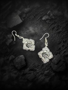 Antique Silver Charms Earings