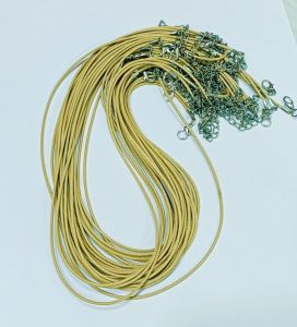 Waxed nylon cord, Honey Brown