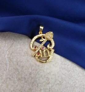 Matt Finish Om Pendant