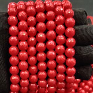 Agate Beads,10mm round,Tomato Red
