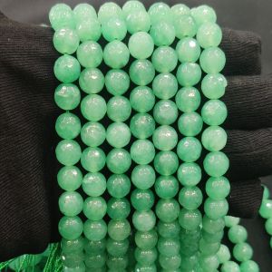 Agate Beads,10mm round, Sea Green