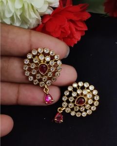 Matt Finish (Teardrop designs) Ruby Pink