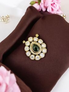 Mini AD pendants, Dark Green, 28x26 mm