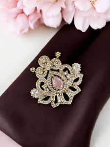 Mini AD pendants, Light Pink, size 31x30 MM