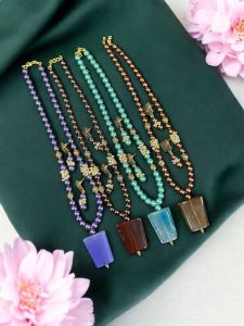 Glass Pearl Necklaces, Pack of 11, Assorted