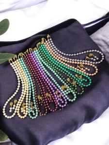 Glass Pearl Necklaces, Pack of 11, Assorted
