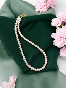 Single Layer Pearl Necklace 