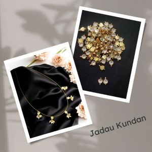 Jadau charms,Heart Shape,White,sold by 1 pc