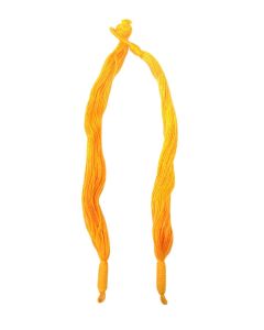 Back rope, Back Doris, Bunch Style, Cotton rope, 14" Long, Yellow