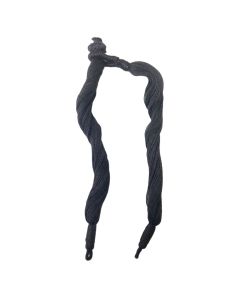 Back rope, Back Doris, Bunch Style, Cotton rope, 14" Long, Black