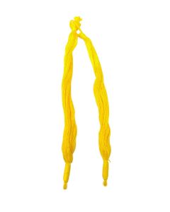 Back rope, Back Doris, Bunch Style, Cotton rope, 14" Long, Yellow