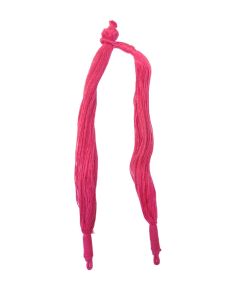 Back rope, Back Doris, Bunch Style, Cotton rope, 14" Long, Dark Pink
