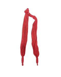 Back rope, Back Doris, Bunch Style, Cotton rope, 14" Long, Red