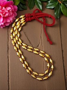 Dholki Necklace , Maroon