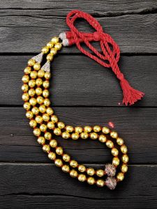 Dholki Necklace , Maroon