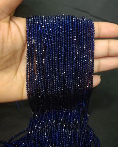 2mm Hydro (Glass) beads, round, Royal blue