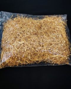 Flat Headpins, Gold, Pack of 1kg