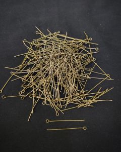 Flat headpins, Bronze