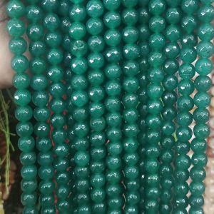 Agate Beads, Round, 8mm,Green