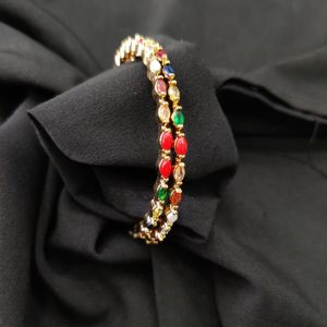 Navratna color Bangles,2.6,Pack of 4
