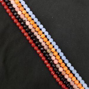 Agate Beads,10mm round,Assorted,Pack of 5 strings