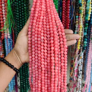 Agate Beads, Round, 8mm,Peachish Pink